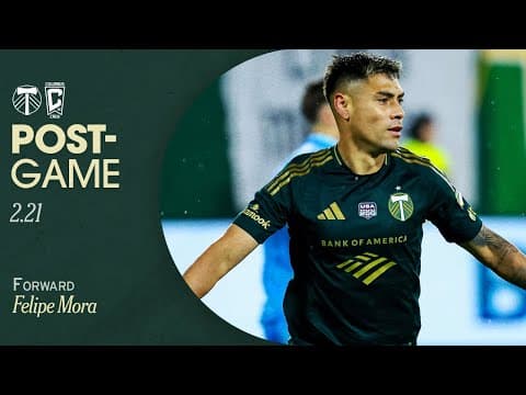 "I'm very happy with the win" | Felipe Mora on victory over Columbus