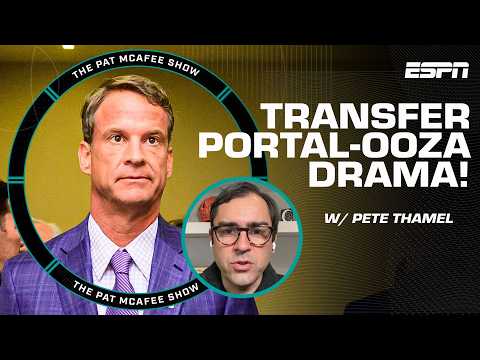 Pete Thamel links QBs in the portal 🗣️ Brendan Sorsby to Texas Tech or LSU? | The Pat McAfee Show