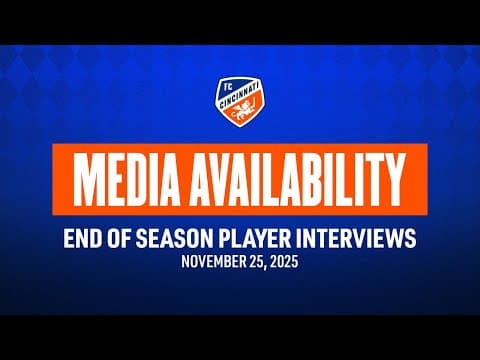 Media Availability | End of Season Player Interviews | 11/25/25
