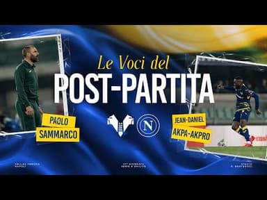 Serie A Enilive 2025/26 | Le voci del post partita: Sammarco e Akpa-Akpro