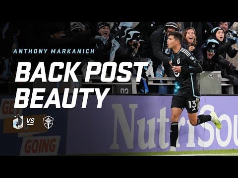 GOAL! Markanich Puts the Loons on Top