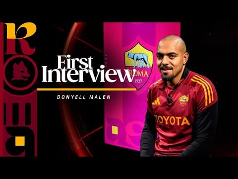 โ๏ธ BENVENUTO DONYELL! | La prima intervista di Malen in giallorosso ๐๏ธ
