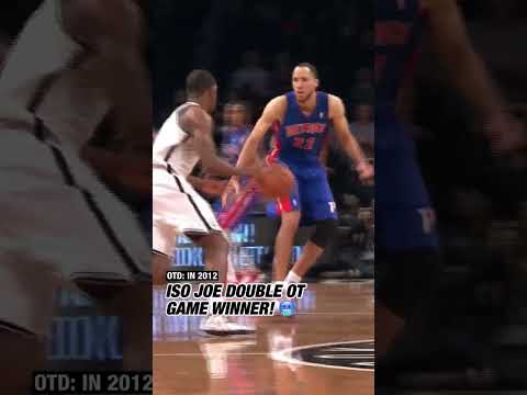 Iso Joe just doin’ Iso Joe things 🥶 #joejohnson #gamewinner #nba