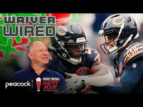 Snatch up RBs Monangai, Spears on Week 8 waivers | Fantasy Football Happy Hour | NFL on NBC