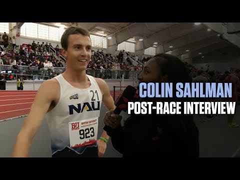 Colin Sahlman Post-Race Interview: BU Opener