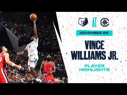 Vince Williams Jr. Highlights vs LA Clippers