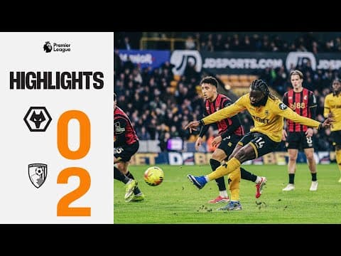 Beaten by Bournemouth | Wolves 0-2 Bournemouth | Highlights