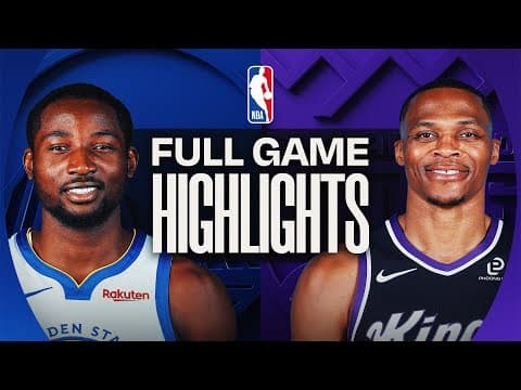 WARRIORS at KINGS | FULL GAME HIGHLIGHTS | November 5, 2025