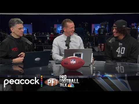 Arizona State's Jordyn Tyson talks improvement, athletic family | Pro Football Talk | NFL on NBC