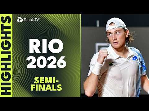 Etcheverry vs Kopriva; Tabilo vs Buse | Rio 2026 Semi-Final Highlights