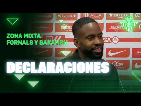 Zona Mixta de Fornals y Bakambu tras el #MallorcaRealBetis 🗣🎙 | Real BETIS Balompié