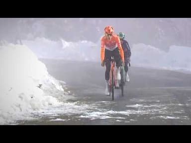 How are they Racing in a Snow Storm | Tour de la Provence 2026 Stage 2