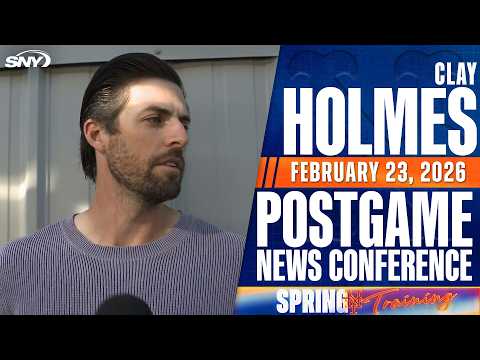 Mets starter Clay Holmes excited to get in game action, getting ready for WBC