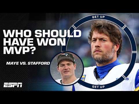 Jeff Saturday says Drake Maye should have won MVP ๐ณ | Get Up