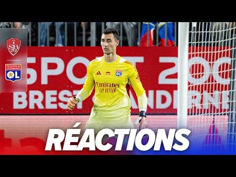 Dominik Greif après Brest - OL "On a fait un bon travail ce soir"