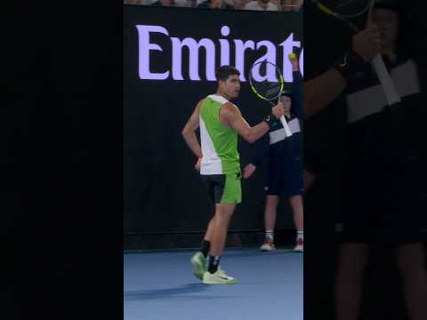 Alcaraz plays this point PERFECTLY! 👌