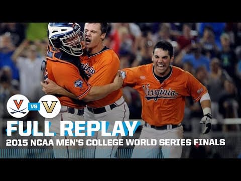 Virginia vs. Vanderbilt: 2015 College World Series Finals Game 3 | FULL REPLAY