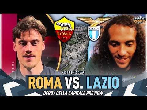 Mile Svilar x Matteo Guendouzi 🔥 | Roma vs. Lazio Derby della Capitale MATCH PREVIEW | Morning Footy