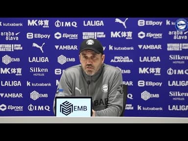 Chacho Coudet: “A repetir muchas cosas buenas que venimos haciendo” | Deportivo Alavés