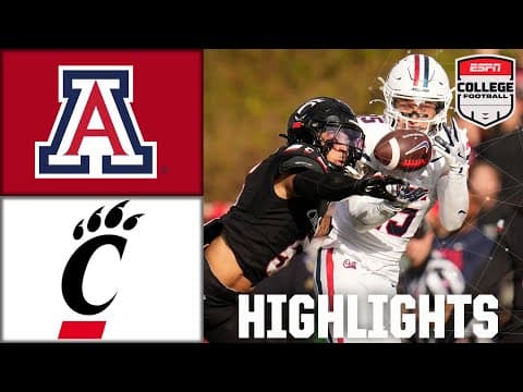 Arizona Wildcats vs. Cincinnati Bearcats | Full Game Highlights | ESPN College Football