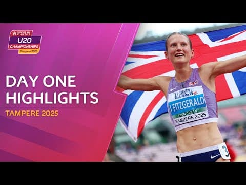 PHENOMENAL front running from FitzGerald! 🙌 Day one highlights | Tampere 2025