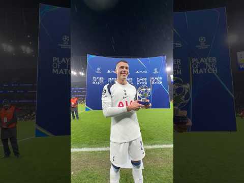 챔스 도르트문트전 POTM = 페드로 포로🌟 #THFC #COYS #SpursKR #토트넘