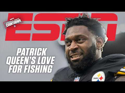 Steelers LB Patrick Queen's love for fishing 🎣 | Monday Night Countdown