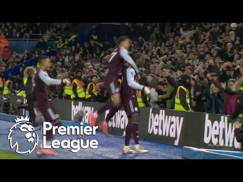 Amadou Onana completes Villa's comeback to make it 3-2 v. Brighton | Premier League | NBC Sports
