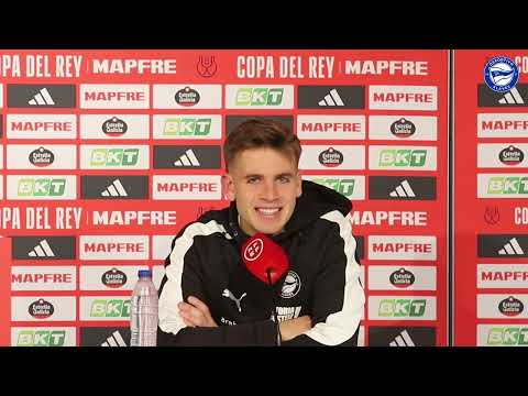 Pablo Ibáñez: "El pase a Octavos es muy importante" | Deportivo Alavés