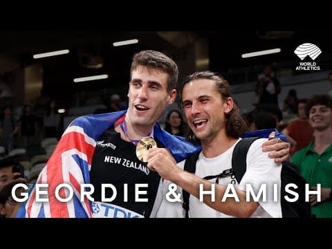 Flight of the Kiwis - Geordie Beamish & Hamish Kerr | World Athletics Championships Tokyo 25