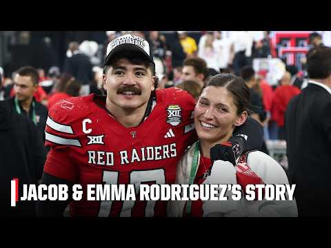 Couple of Defenders: The journey for Texas Tech LB Jacob Rodriguez & his wife Emma | College GameDay