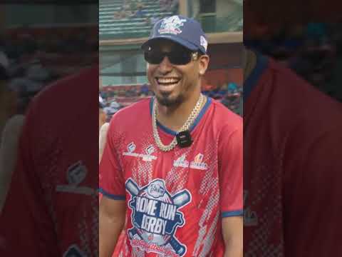 We joined Edwin Díaz at José Berríos' El Dream Home Run Derby & Celebrity Softball Game!