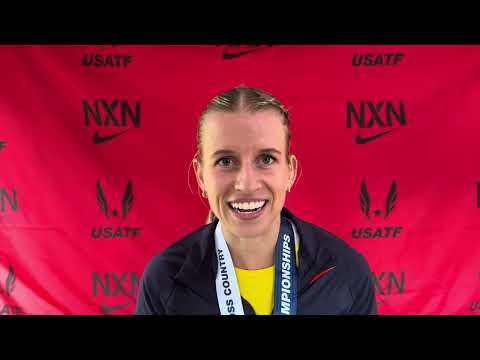 Karissa Schweizer happy with her finish and making the team for the World XC Championships