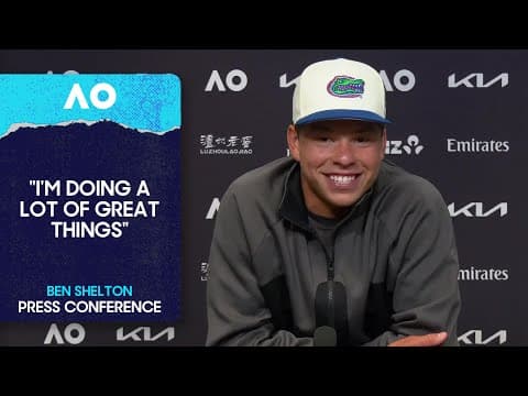 Ben Shelton Press Conference | Australian Open 2026 Third Round