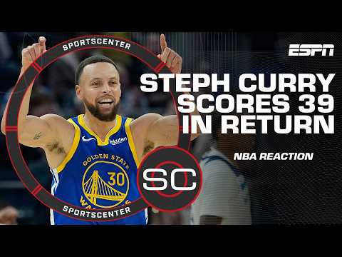 NBA Reaction 🍿 Steph Curry & Ja Morant return, Mitchell scores 48 in D.C. | SportsCenter