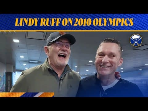 "It Was All A Blur" | Lindy Ruff Joins Dan Dunleavy To Talk 2010 Winter Olympics | Buffalo Sabres
