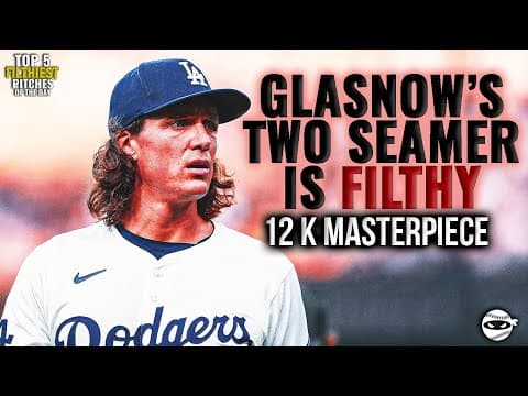 12 Strikeout Dominance from Tyler Glasnow, a Breakdown