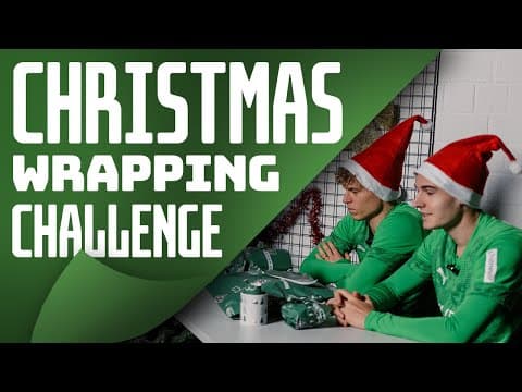 "Das ist respektlos! 🤣" I CHRISTMAS WRAPPING CHALLENGE 🎁