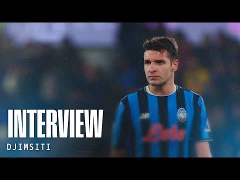 Atalanta-Fiorentina 2-0 | Berat Djimsiti: "È una bella vittoria, ci voleva, per tutti" - EN SUBs