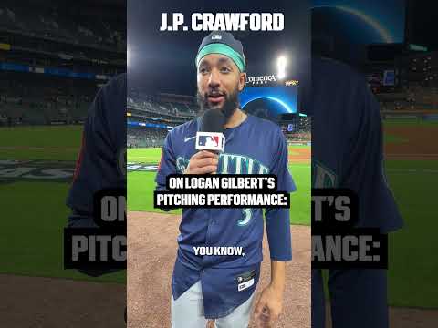 J.P. Crawford and the Mariners are on the precipice of their first ALCS appearance since 2001!