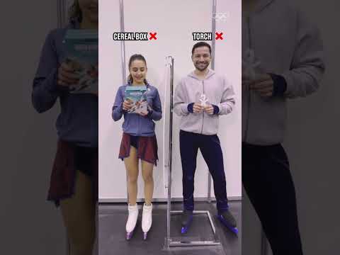 Team GB’s Lilah Fear & Lewis Gibson play 'Guess the item' feat a special guest. 👀