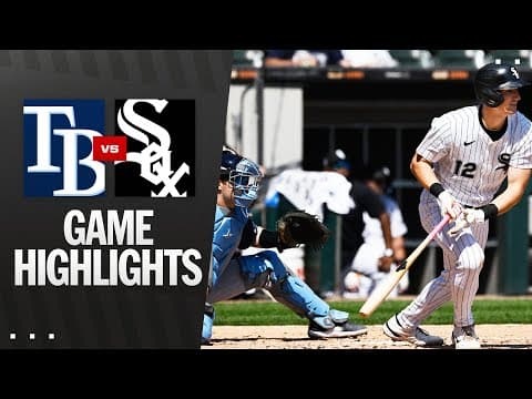 Rays vs. White Sox Game Highlights (9/11/25) | MLB Highlights