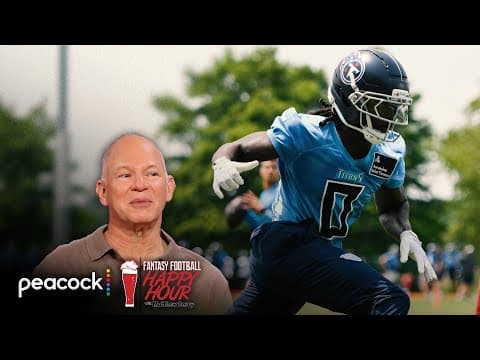 Bet on Calvin Ridley to have big season with Cam Ward | Fantasy Football Happy Hour | NFL on NBC