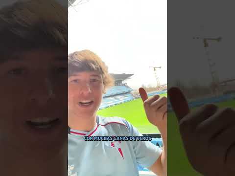 "Con ganas de veros". 🩵🏟️ #shorts