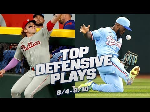 BEST defensive plays of the week! (feat. Jurickson Profar, Riley Greene and MORE!)