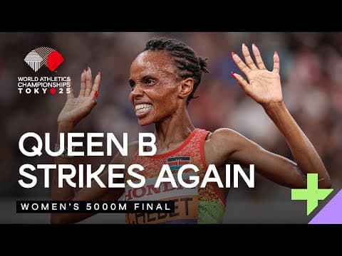 Chebet beats BEST FRIEND Faith Kipyegon to seal distance double | Tokyo Top Performance Day 8