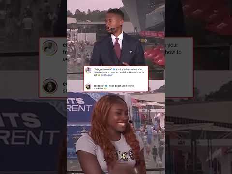 Coco Gauff and Chris Eubanks are the perfect example of learning what your bestie does for work 😂