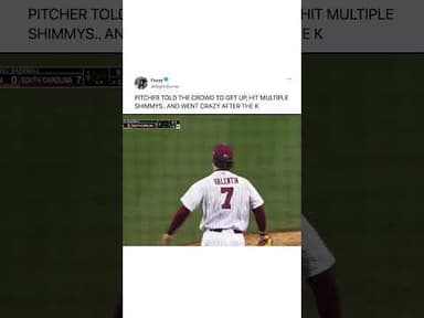 most confident pitcher EVER 🤯