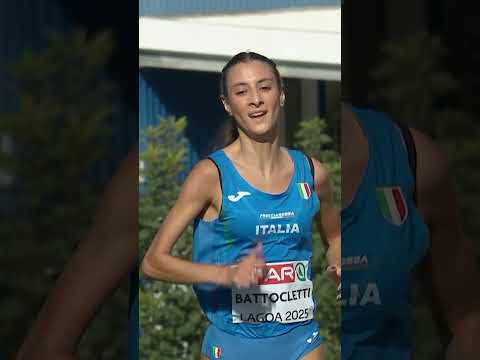 Nadia Battocletti wins her 6th European Cross Country title 🏆 #lagoa2025
