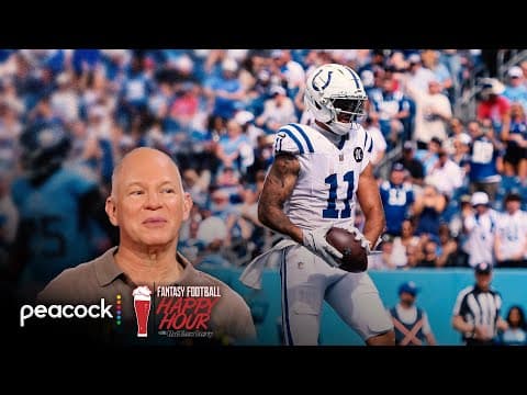 Buy Michael Pittman Jr.'s production with Jones at QB | Fantasy Football Happy Hour | NFL on NBC